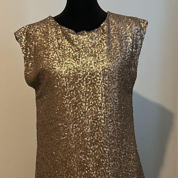NWT MM couture small sequins dress     A - Picture 2 of 9